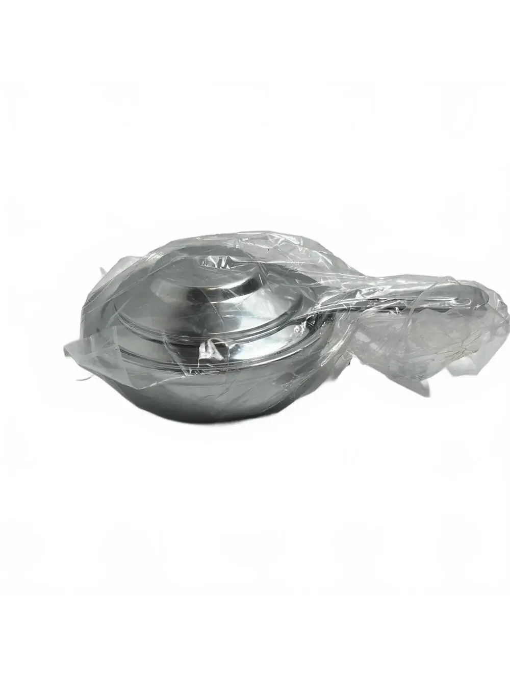Vintage Stainless Steel Fuel Holder For Fondue and Chafing Dishes with Lid - New
